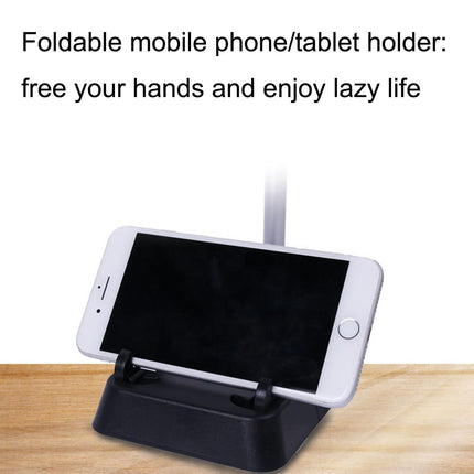 Max Hifylux Headphone Stand With Mobile Phone Holder And Storage Box - Black-1964932205193072647