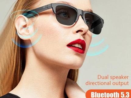 Bluetooth 5.3 Smart Sunglasses With Wireless Headset And Anti-Glare Protection-1915198294963916804