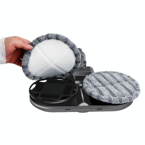 Electric Wet Dry Mopping Head With Water Tank For Dyson V15 - 6Pcs Rag-1915198253494833154
