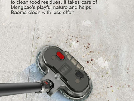 Electric Wet Dry Mopping Head With Water Tank For Dyson V15 - 6Pcs Rag-1915198253494833157