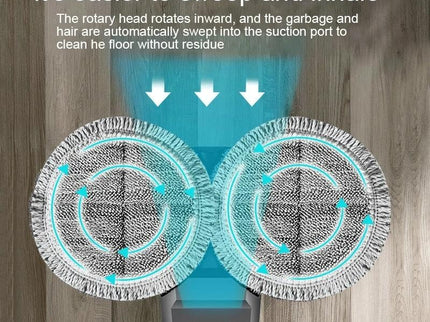 Electric Wet Dry Mopping Head With Water Tank For Dyson V15 - 6Pcs Rag-1915198253494833158