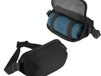 Bluetooth Speaker Messenger Bag For Jbl Flip / Ue Boom / Beats Pill - Black-1915196853897531401