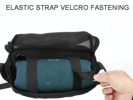 Bluetooth Speaker Messenger Bag For Jbl Flip / Ue Boom / Beats Pill - Black-1915196853897531395