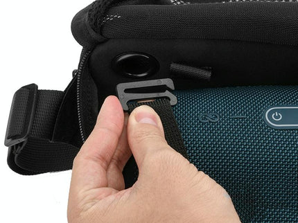 Bluetooth Speaker Messenger Bag For Jbl Flip / Ue Boom / Beats Pill - Black-1915196853897531397