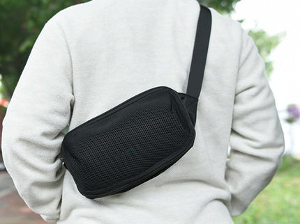 Bluetooth Speaker Messenger Bag For Jbl Flip / Ue Boom / Beats Pill - Black-1915196853897531399
