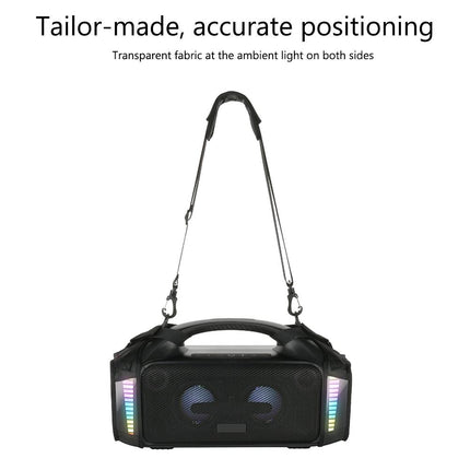 Protective Case For Tribit Stormbox Blast Speaker With Carrying Strap - Black-1915196917927776258