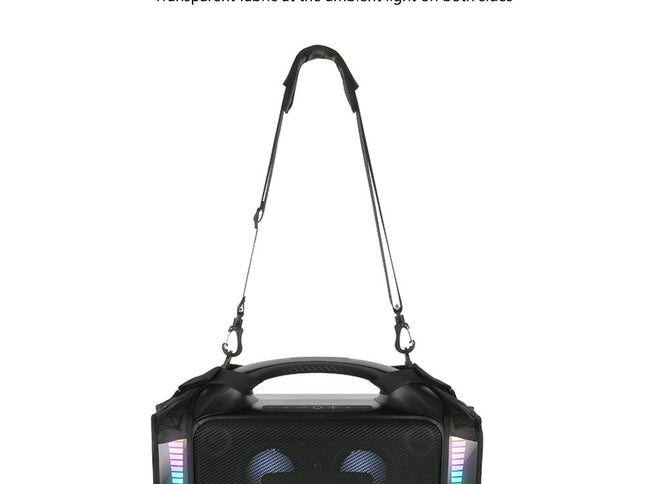 Protective Case For Tribit Stormbox Blast Speaker With Carrying Strap - Black-1915196917927776258