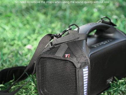 Protective Case For Tribit Stormbox Blast Speaker With Carrying Strap - Black-1915196917927776260