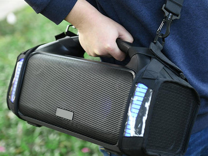 Protective Case For Tribit Stormbox Blast Speaker With Carrying Strap - Black-1915196917927776262