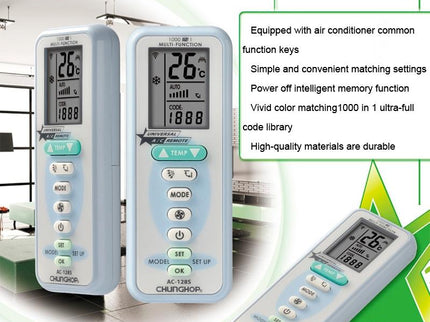 Universal Air Conditioner Remote Control - Battery Operated-1915197232412495875