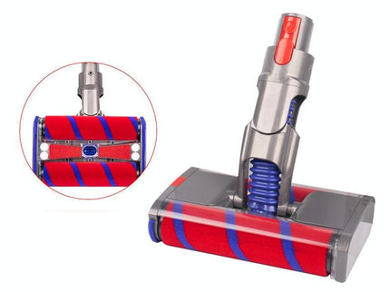 Soft Velvet Double Roller Floor Brush For Dyson Vacuum Cleaners-1915197171951603720
