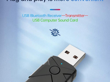 5-In-1 Usb Bluetooth 5.2 Car Receiver / Transmitter-1915197739776479237