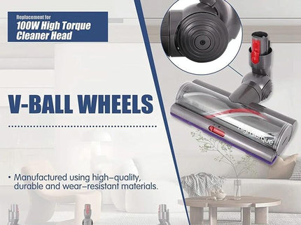 Powerful 100W Suction Head For Dyson V10 / V11 With V-Ball Wheels-1915198231772532737