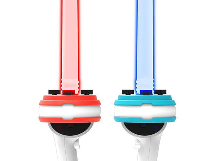 Meta Quest Handle Lightsaber Pair With Vr Motion Rhythm - Red / Blue-1915196807332368390