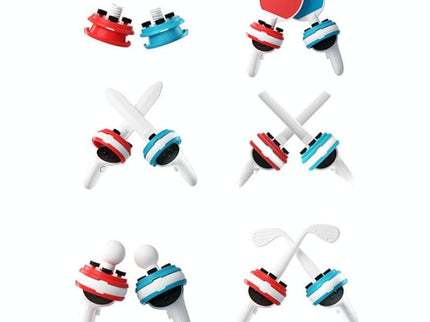Complete 12-Piece Controller Grip Set For Meta Quest-1915196920050094080