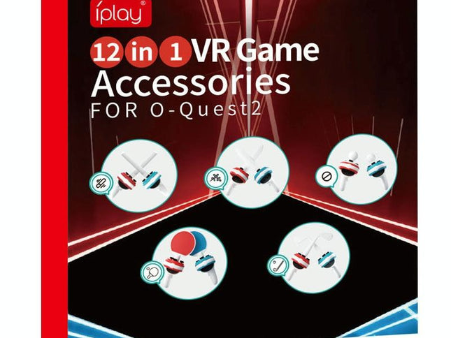 Complete 12-Piece Controller Grip Set For Meta Quest-1915196920050094082