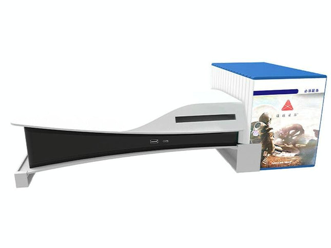 Sony Ps5 Horizontal Bracket For Optical / Digital Version - White-1915196940769955841