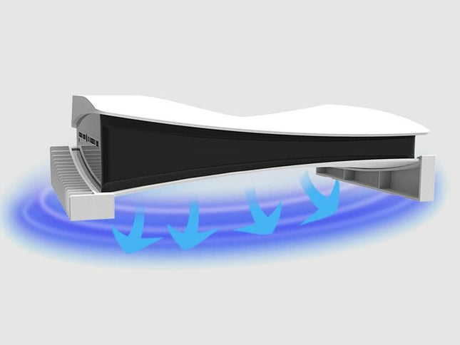 Sony Ps5 Horizontal Bracket For Optical / Digital Version - White-1915196940769955842