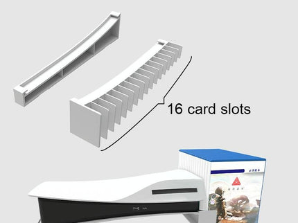 Sony Ps5 Horizontal Bracket For Optical / Digital Version - White-1915196940769955843