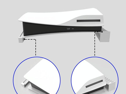 Sony Ps5 Horizontal Bracket For Optical / Digital Version - White-1915196940769955844