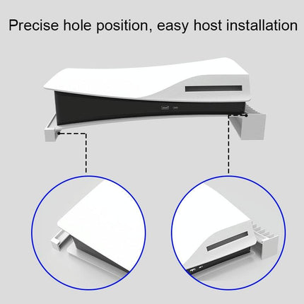 Sony Ps5 Horizontal Bracket For Optical / Digital Version - White-1915196940769955844