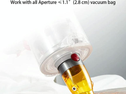 Universal Vacuum Suction Tip Adapter For Dyson Vacs - Yellow-1915196835811692547