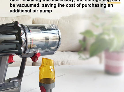 Universal Vacuum Suction Tip Adapter For Dyson Vacs - Yellow-1915196835811692549