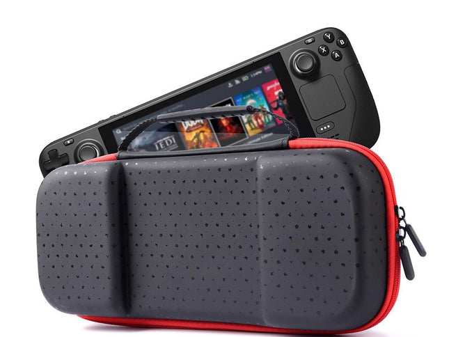 Waterproof Steam Deck Storage Bag With Interlayer - Black-1915196965633789953