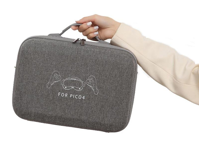 Compact Vr Storage Bag For Pico 4 - Hard Shell-1915197574793531394