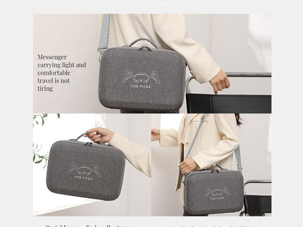 Compact Vr Storage Bag For Pico 4 - Hard Shell-1915197574793531397