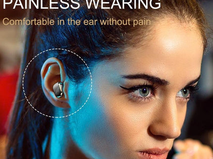 Wireless In-Ear Gaming Earphones With Digital Display - Black-1915196852702154757