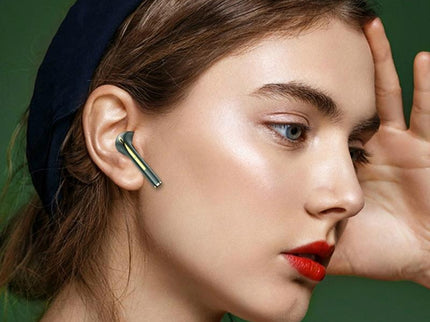 Wireless In-Ear Earphones With Long Battery Life - Bluetooth 5.0 Blue-1915196867487076359