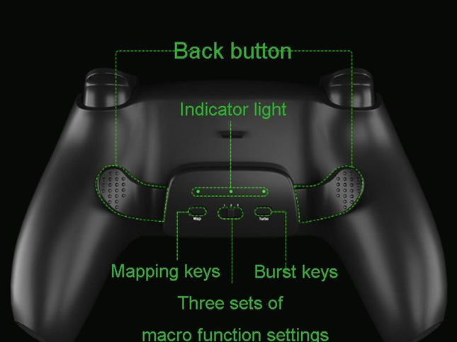 Customizable Dual Back Clip For Ps5 - White Diy Kit-1922443385545822210