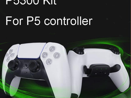 Customizable Dual Back Clip For Ps5 - White Diy Kit-1922443385545822213