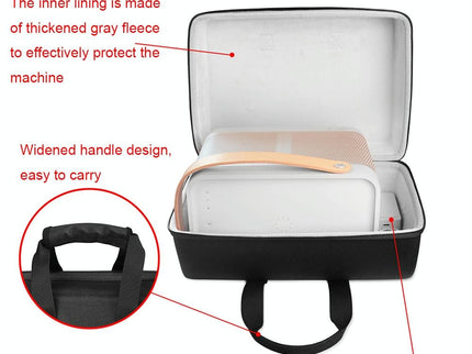 Protective Bag For B & O Beoplay Beolit 20 Speaker - Anti-Drop & Shock-Absorbing - Black-1915196886227226627
