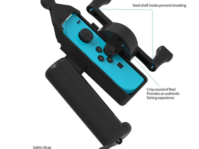 Oled Switch Fishing Rod For Aquarium Game - Left / Right Handle-1915197965425840130