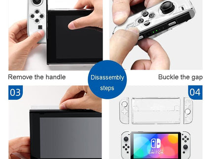 Crystal Tpu Pc Protective Case For Nintendo Switch Oled-1915197065558888455