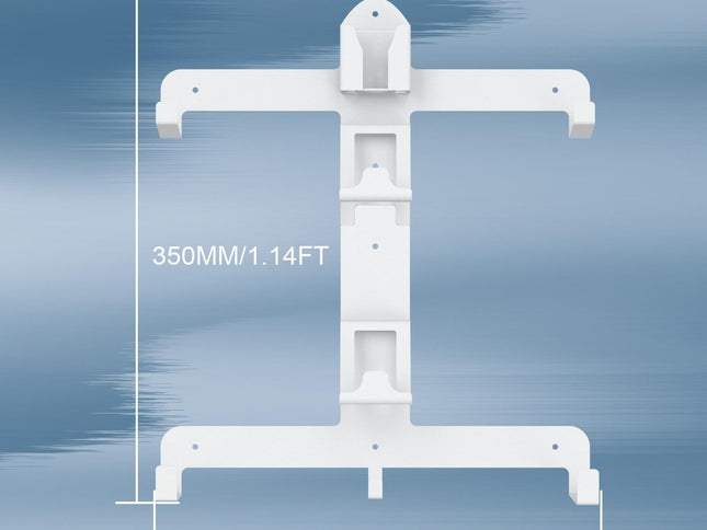 Wall Storage Bracket For Ps5 Vr2 Helmet / Headset / Handle / Remote Control - White-1915196827033014273