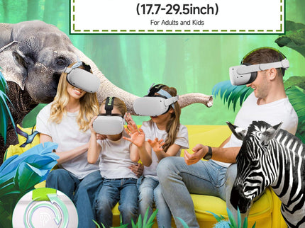 Adaptive Head Strap For Meta Quest 2 Vr With Adjustable Pads-1915196686578356232