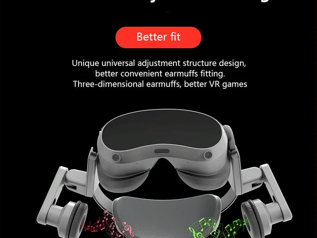 Interference-Blocking Vr Headset Earmuffs For Pico 4-1915198311552389122