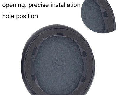 Leather Case And Sponge Earmuffs For Anker Soundcore Life Q30 - 1 Pair-1915197725599731716