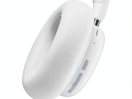 Logitech G735 Earphone Covers - 2 Pack Protein Leather White-1915196839251021829