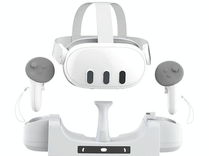 Gray Wall Mount For Meta Quest 3 Vr Helmet Charging-1922443422262759425