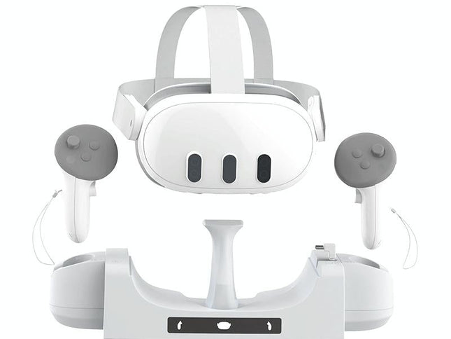 Gray Wall Mount For Meta Quest 3 Vr Helmet Charging-1922443422262759425