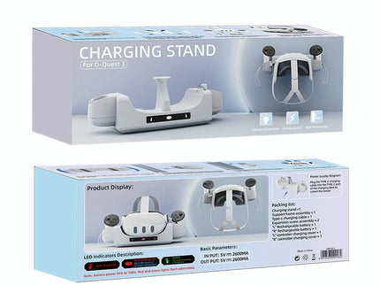 Gray Wall Mount For Meta Quest 3 Vr Helmet Charging-1922443422262759426