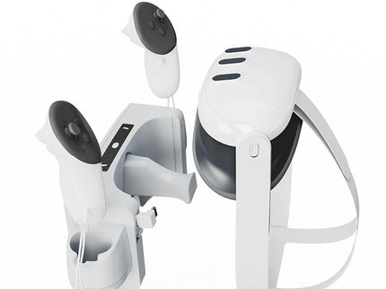 Gray Wall Mount For Meta Quest 3 Vr Helmet Charging-1922443422262759427