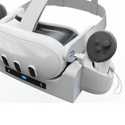 Gray Wall Mount For Meta Quest 3 Vr Helmet Charging-1922443422262759429