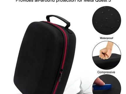 Meta Quest 3 Vr Storage Bag - Portable Anti-Fall Dust-Proof-1922443422468280324