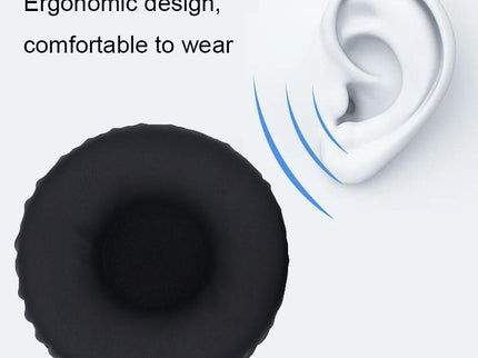 2-Pack Sony Wh-Xb700 Headphone Leather Earmuff Cover - Black-1915196821056131076