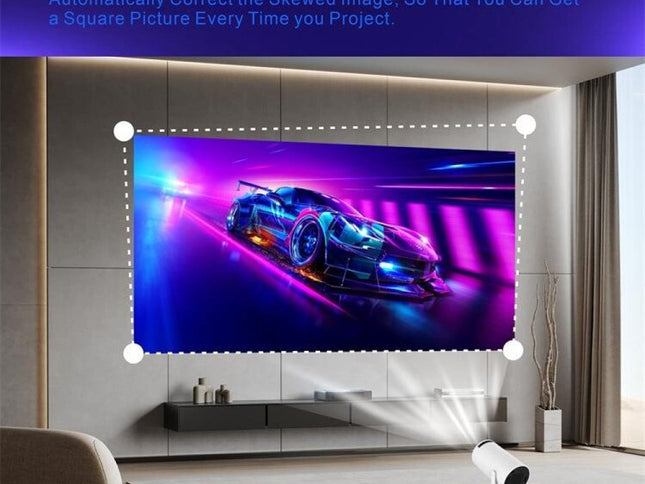 Portable Smart Projector With Android 11.0 System - 120 Lumen-1915197693865627650